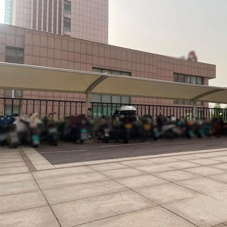 上杭县膜结构电动车棚